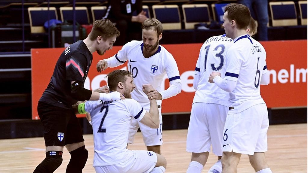 Suomen miesten futsalmaajoukkue eteni ensimmäistä kertaa arvokisoihin.