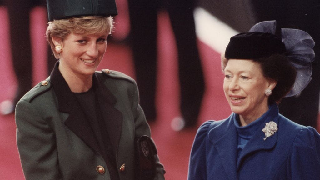 Prinsessa Dianan ja prinsessa Margaretin ystävyys tyssäsi kuin seinään, kun Diana kertoi julkisuudessa avioliittonsa ongelmista.