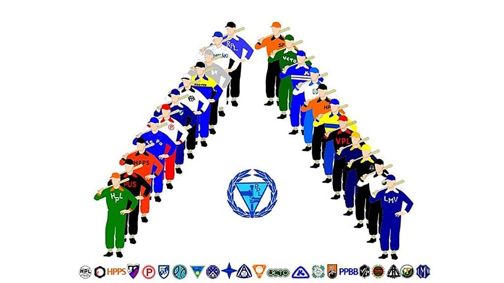 Pesäpalloliiton perustamiskokouksessa oli läsnä 22 pesäpalloa harrastanutta urheiluseuraa.