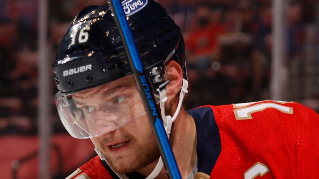 Aleksander Barkov teki yhden Florida Panthersin maaleista.
