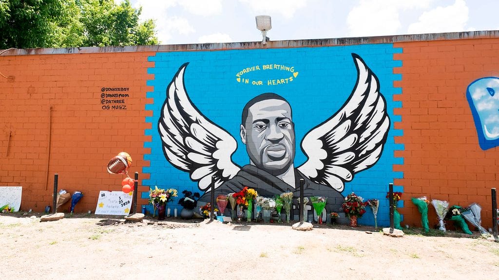 AOP George Floyd Houston maalaus