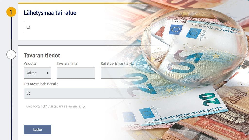 Tullilaskurin käytöllä säästyy monelta ikävältä yllätykseltä.