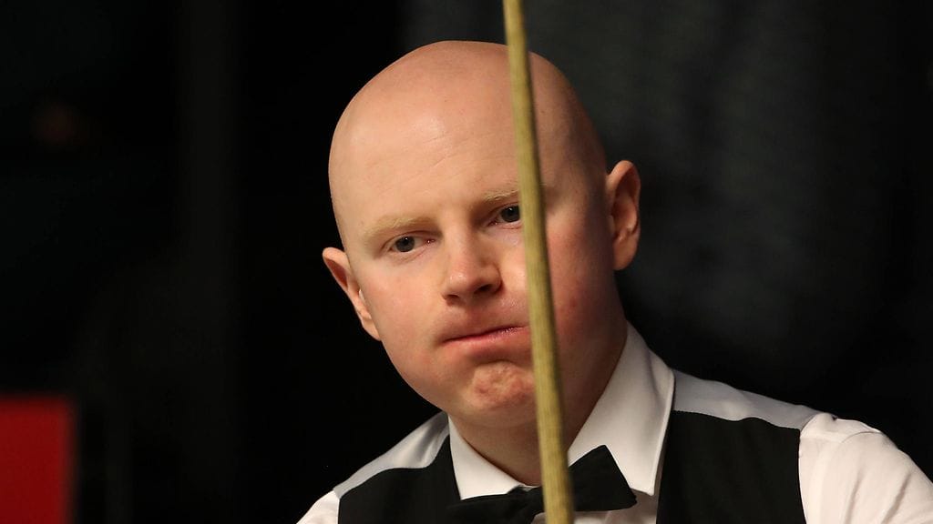 Anthony McGill jatkaa kolmannelle kierrokselle snookerin MM-turnauksessa Sheffieldissä.