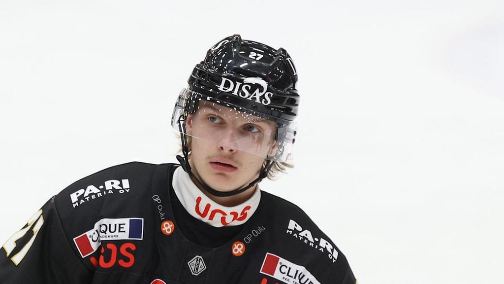 Samu Tuomaala teki Suomen ainoan maalin Kanadaa vastaan.