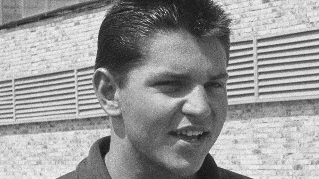 John Konrads kuvattuna nuorena.