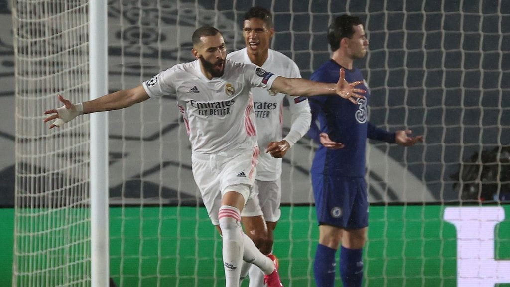 Karim Benzema tälläsi Real Madridin 1–1-tasoituksen.