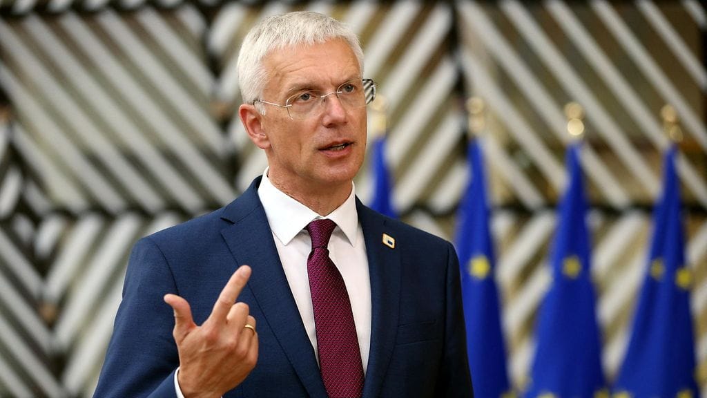 Latvian pääministeri Krisjanis Karins.