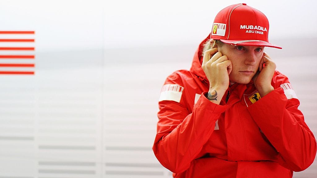 Kimi Räikkönen Ferrarilla kaudella 2009