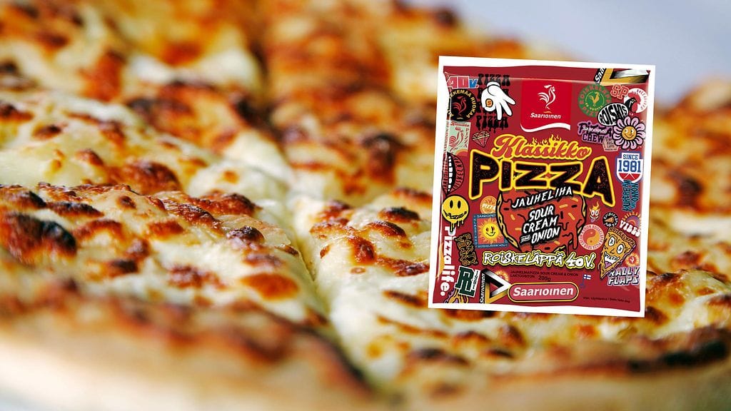 Saarioinen lanseeraa juhlavuoden kunniaksi pizzauutuuden tuttujen klassikoiden rinnalle.
