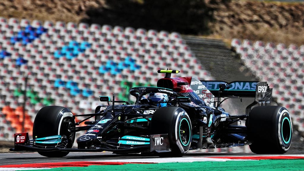 Valtteri Bottas oli nopein Portugalin ensimmäisissä harjoituksissa.