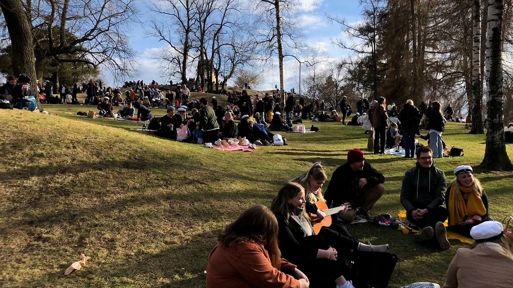 OMA: Vappupäivä Helsingin Kaivopuistossa