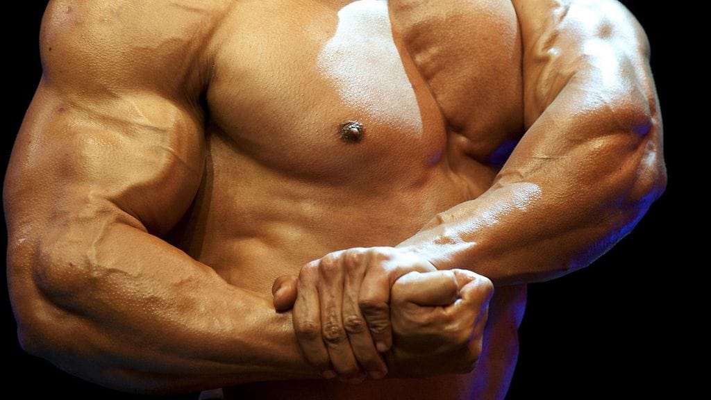 Entinen kehonrakentajahuippu on poissa. Kuvituskuva.