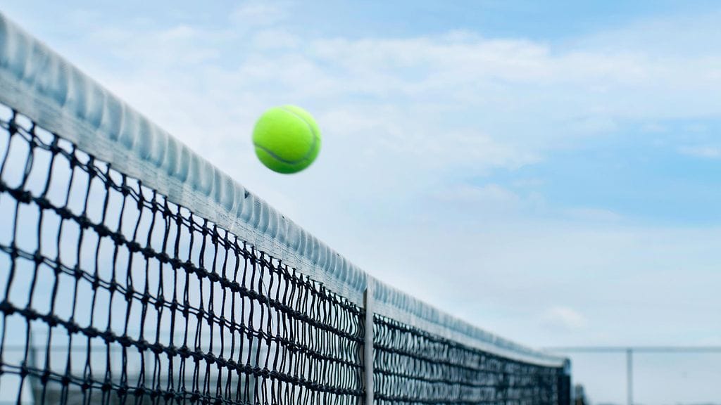 Gail Falkenberg lyö jälleen ammattilaistasolla palloa verkon yli. Kuvituskuva.