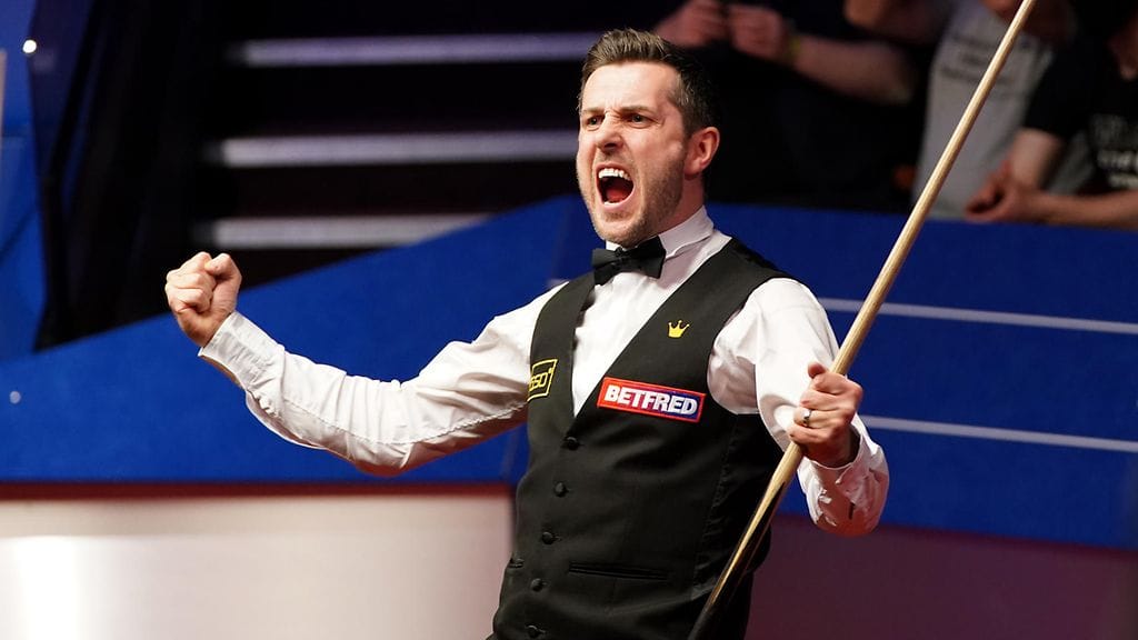 Mark Selbylta nähtiin kova karjaisu, kun mestaruus varmistui. Hän on juhlinut MM-titteliä vuosina 2014, 2016, 2017 ja 2021.