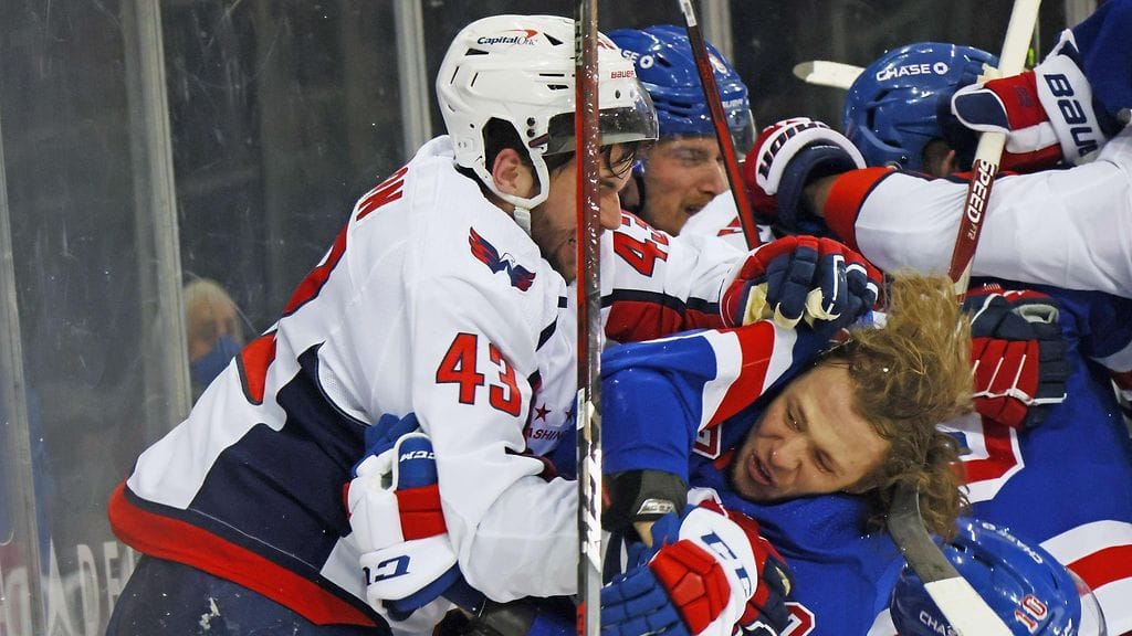 Tom Wilson riehui kaukalossa silmittömästi, mutta pelikieltoa ei tullut.