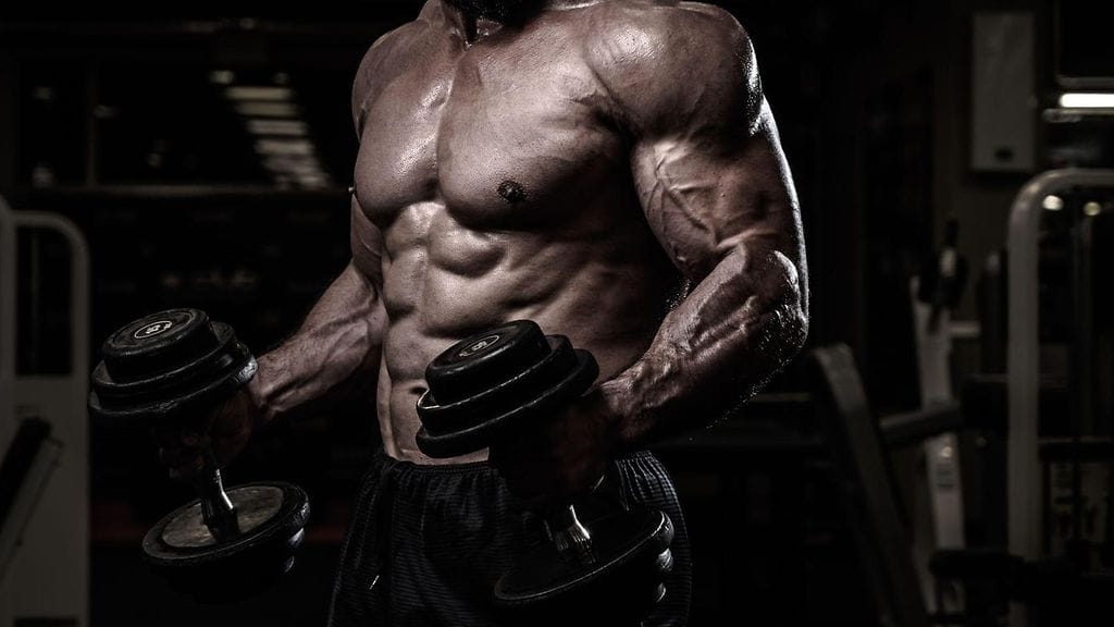 Kehonrakennus ei katso ikää. Kuvituskuva.