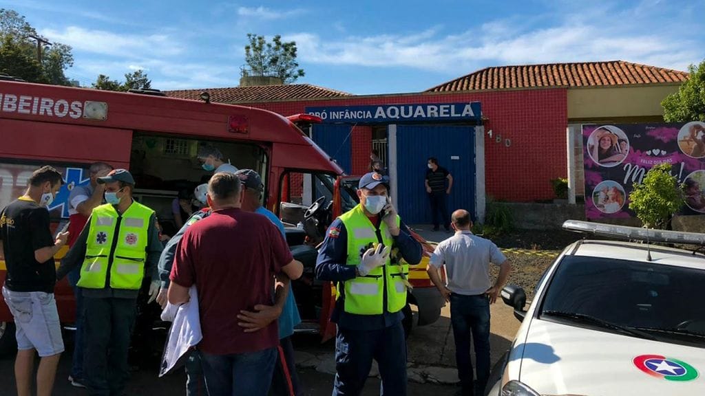 Brasilia päiväkoti surma afp