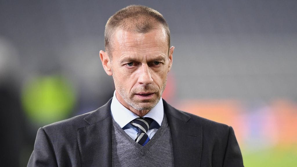 Aleksander Ceferin on tiukkana.