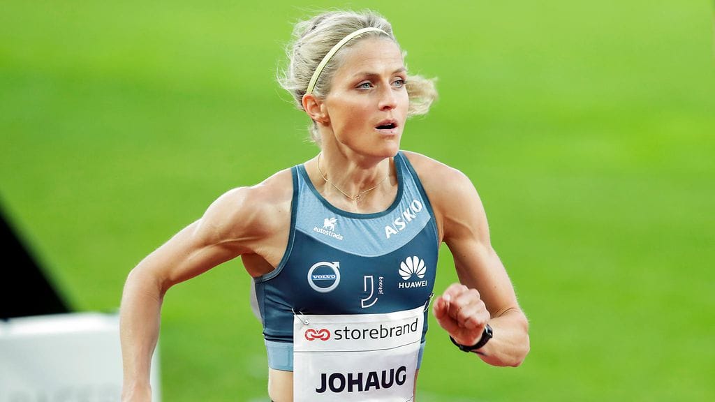 Therese Johaug juoksi 10 000 metrillä ennätyksensä. Arkistokuva.