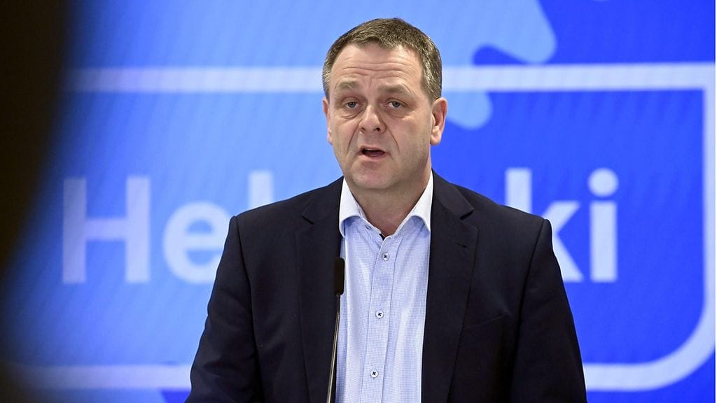 Helsingin pormestari Jan Vapaavuori.