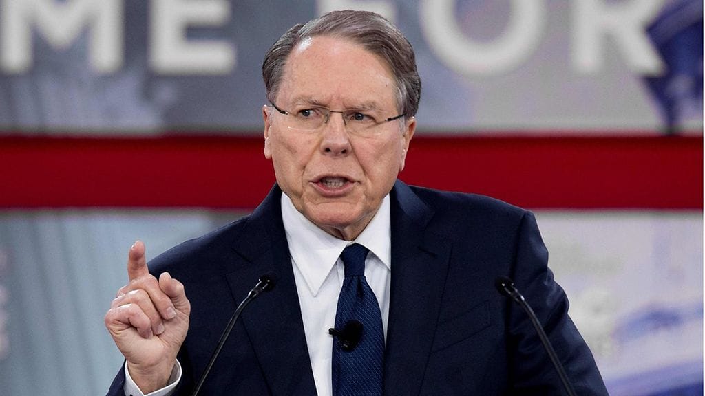 NRA:n johtaja Wayne LaPierre.