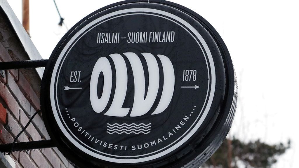 Hartwallin, Olvin ja Sinebrychoffin panimoita koskeva lakko uhkaa alkaa sunnuntaina. Kuvituskuvassa Olvin logo.