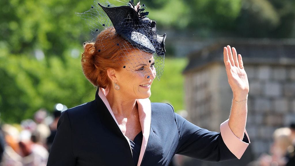 Sarah Ferguson kutsuttiin kuninkaallisen perheen vastustelusta huolimatta prinssi Harryn häihin vuonna 2018.