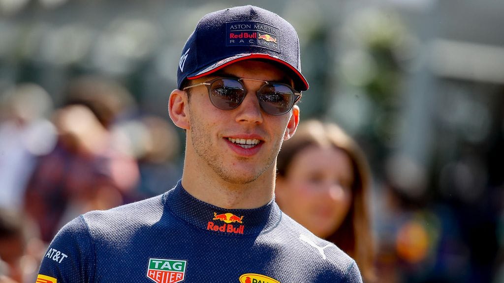 Pierre Gasly kuvattuna Australian GP:ssä 2019