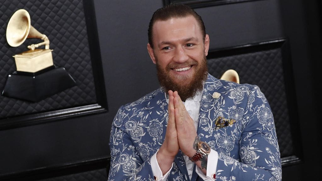 Conor McGregor juhli kuluneena vuonna tuloilla.