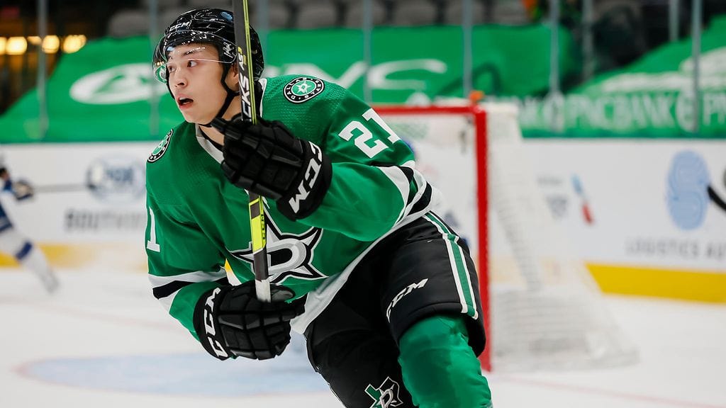 Jason Robertson teki Dallasille runkosarjassa toiseksi eniten tehoja.