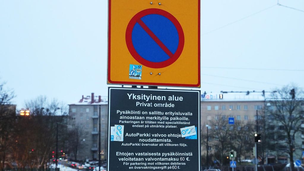 aop aluepysäköintikielto pysäköintikieltoalue