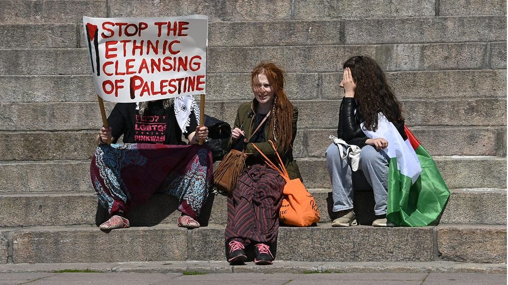 LK1605 Helsinki mielenosoitus palestiinalaiset (1)