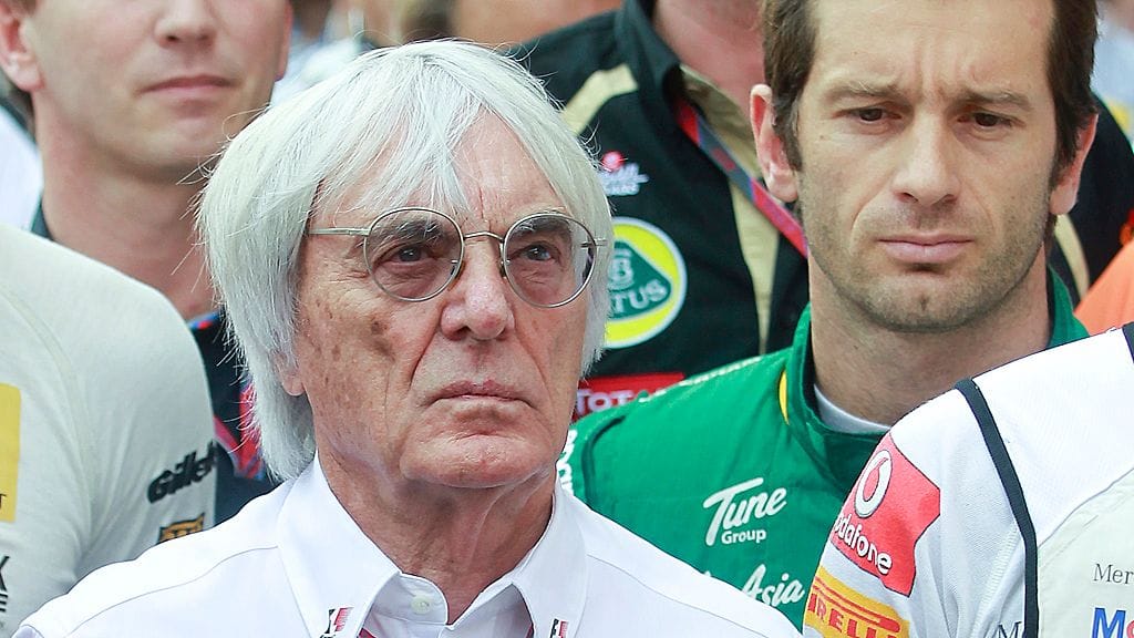 Bernie Ecclestone.