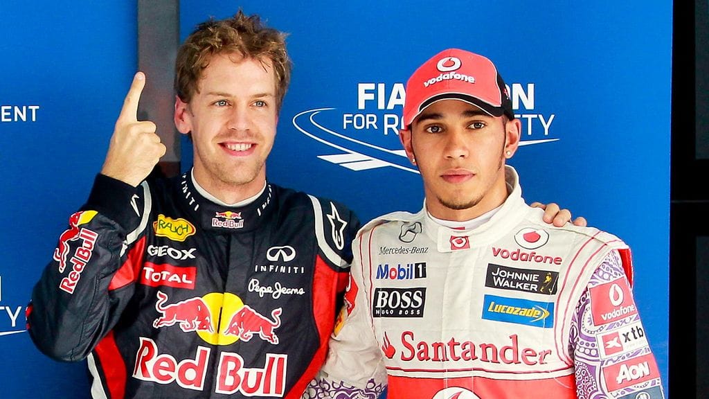 Lewis Hamilton jäi kaudella 2011 Sebastian Vettelin varjoon, vaikka Red Bull oli hänelle vain energiajuomayhtiö.