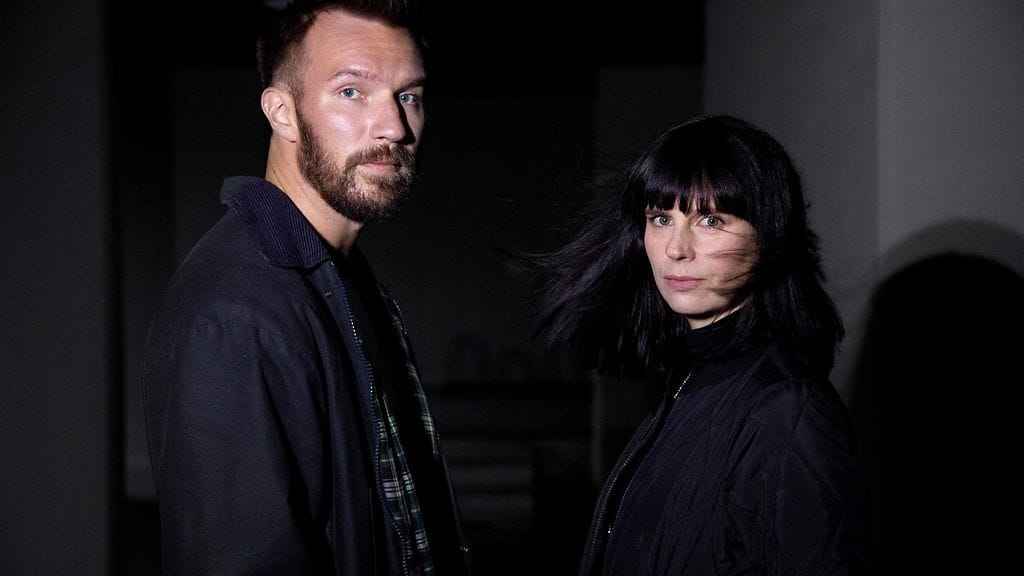 Harjunpää-sarjan Olli Rahkonen ja Olga Temonen.