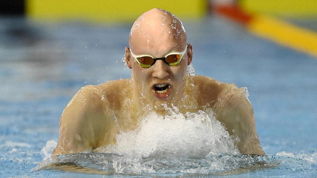 Matti Mattsson johti EM-finaalia vielä viimeiselle altaanvälille lähdettäessä. Arkistokuva.