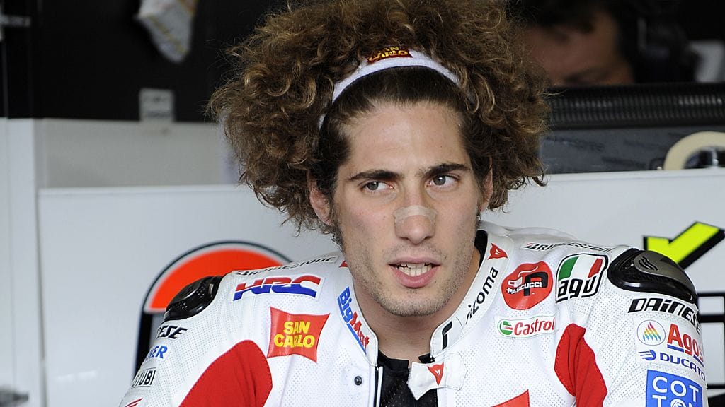 Marco Simoncelli menehtyi Malesian GP:ssä.