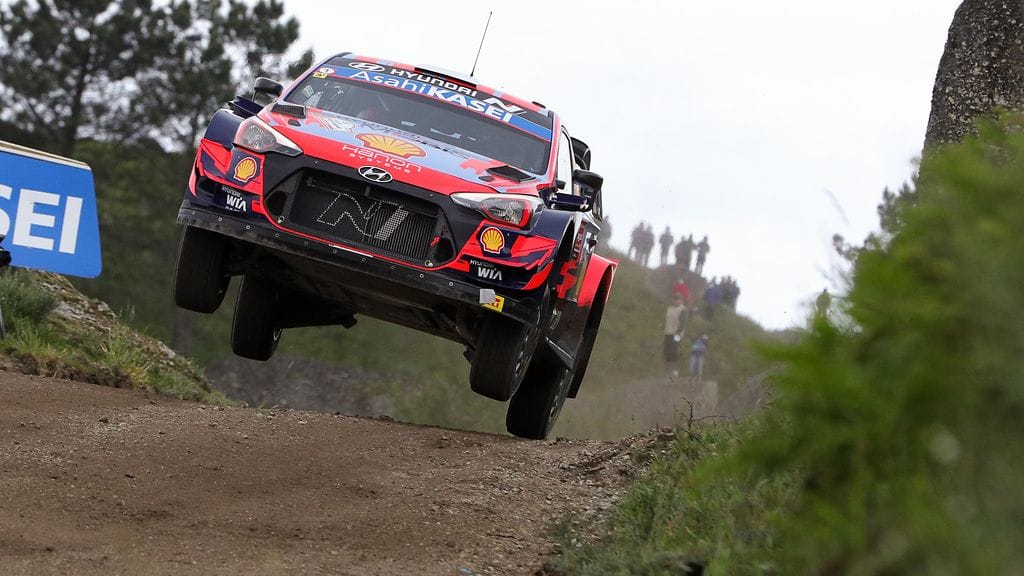 Ott Tänak Portugalin MM-rallissa.