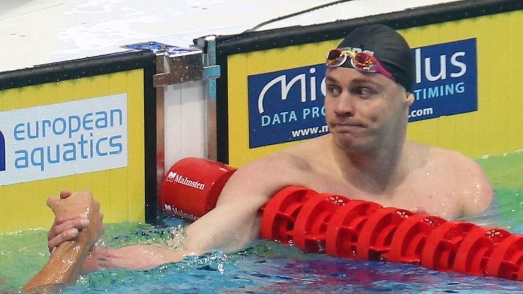 Ari-Pekka Liukkonen ui Euroopan mestariksi päämatkallaan.