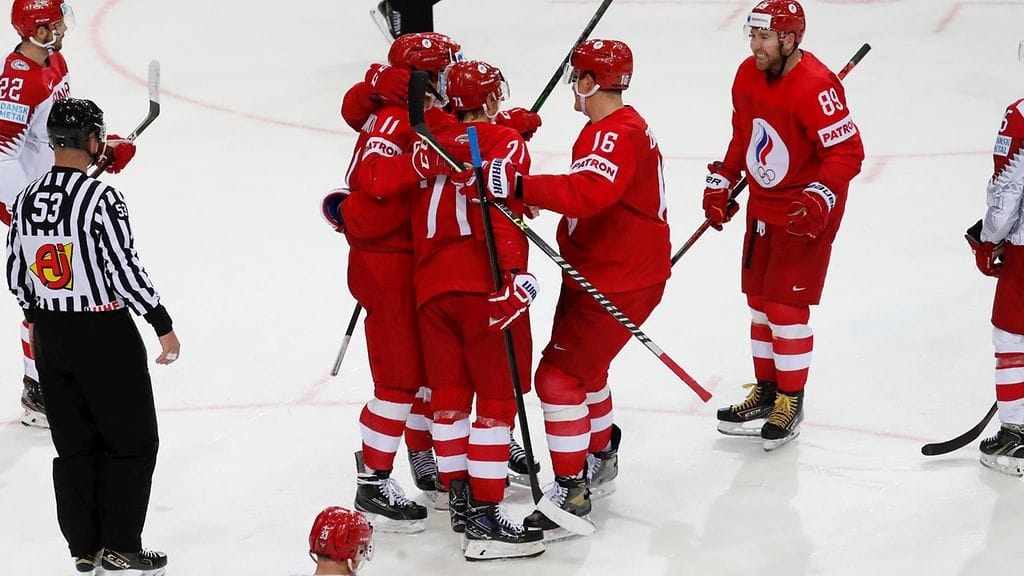 Venäjä löi Tanskan 3–0.