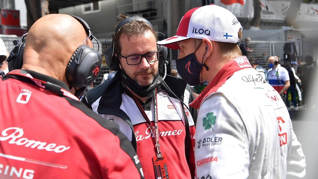 Kimi Räikkönen ei ollut tyytyväinen.