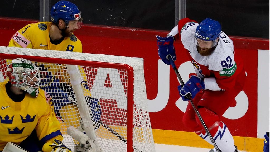 Ruotsi menetti johtonsa Tshekkiä vastaan.