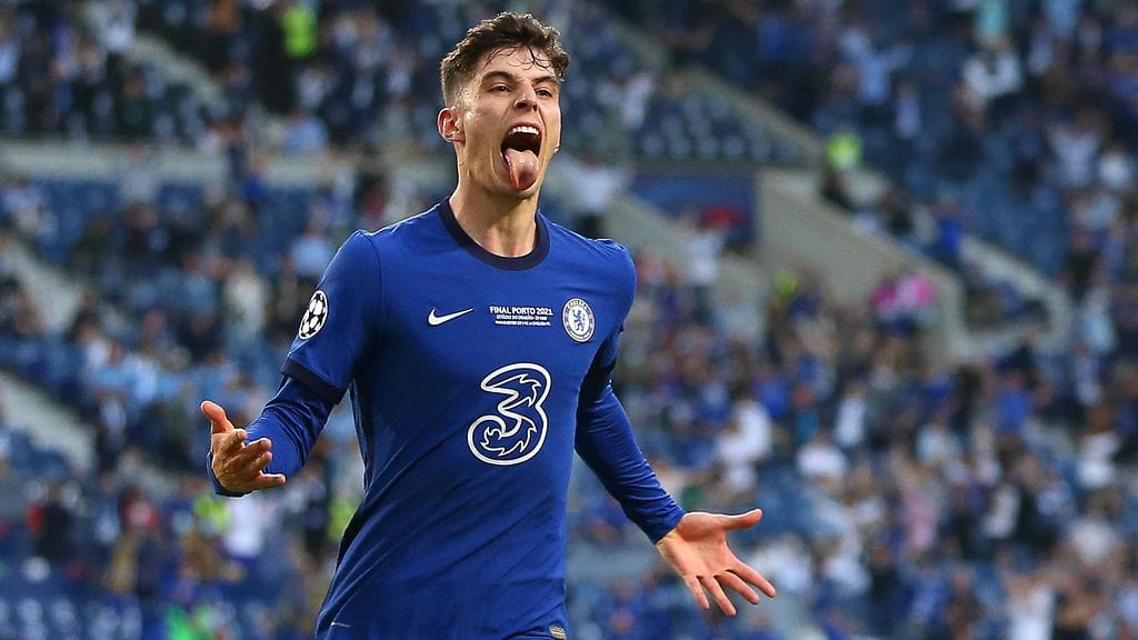Chelsean Kai Havertz iski lauantaina Mestarien liigan finaalin voittomaalin.