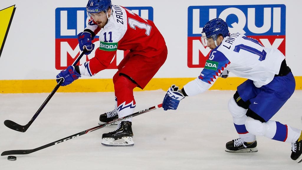 Tshekki johtaa Slovakiaa ja on tulossa Suomea vastaan MM-puolivälierään.