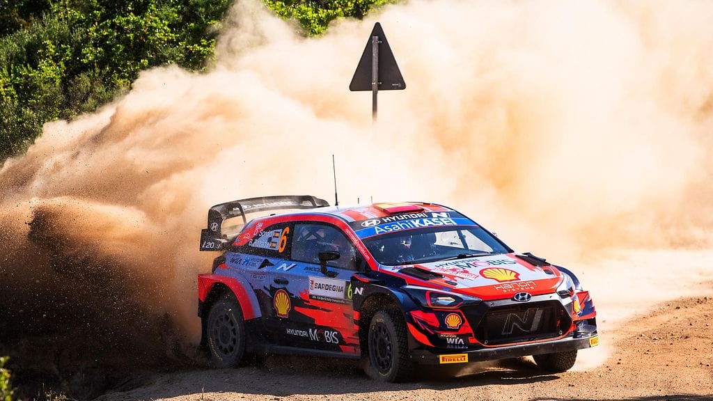 Dani Sordo voitti Sardiniassa 2019 ja 2020, mutta nyt voitto karkasi.