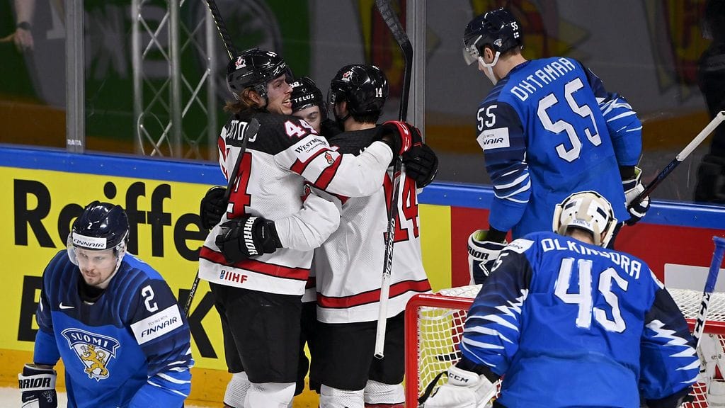 Kanada vei MM-loppuottelun Suomea vastaan.