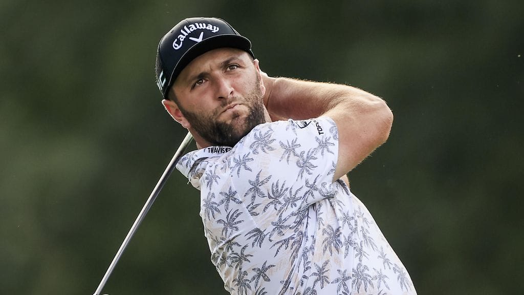 Espanjan Jon Rahm joutui jättämään turnauksen kesken positiivisen koronatestituloksen takia.