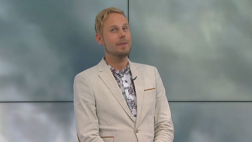 MTV Uutisten meteorologi Aleksi Jokela muuntautui pelihahmoksi.