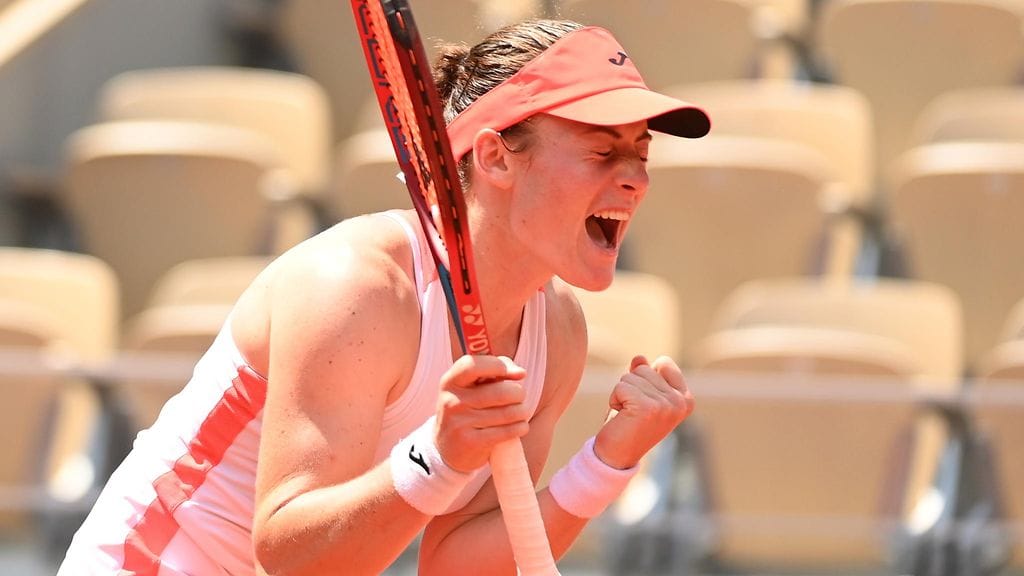 Slovenian Tamara Zidansek eteni historiallisesti Ranskan avointen välieriin.