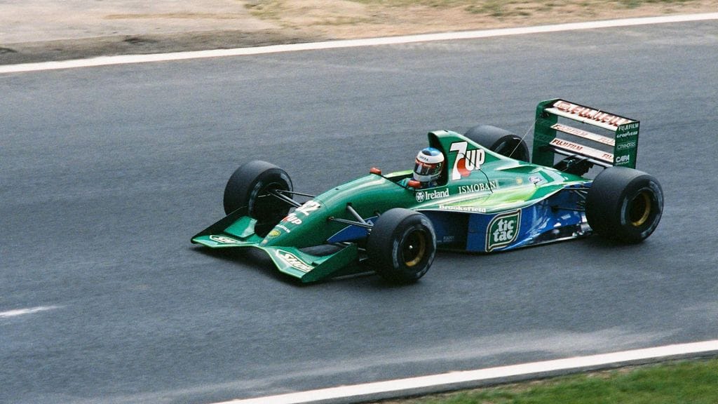 Michael Schumacher ajoi ensimmäisen F1-kisansa Jordanilla vuonna 1991.